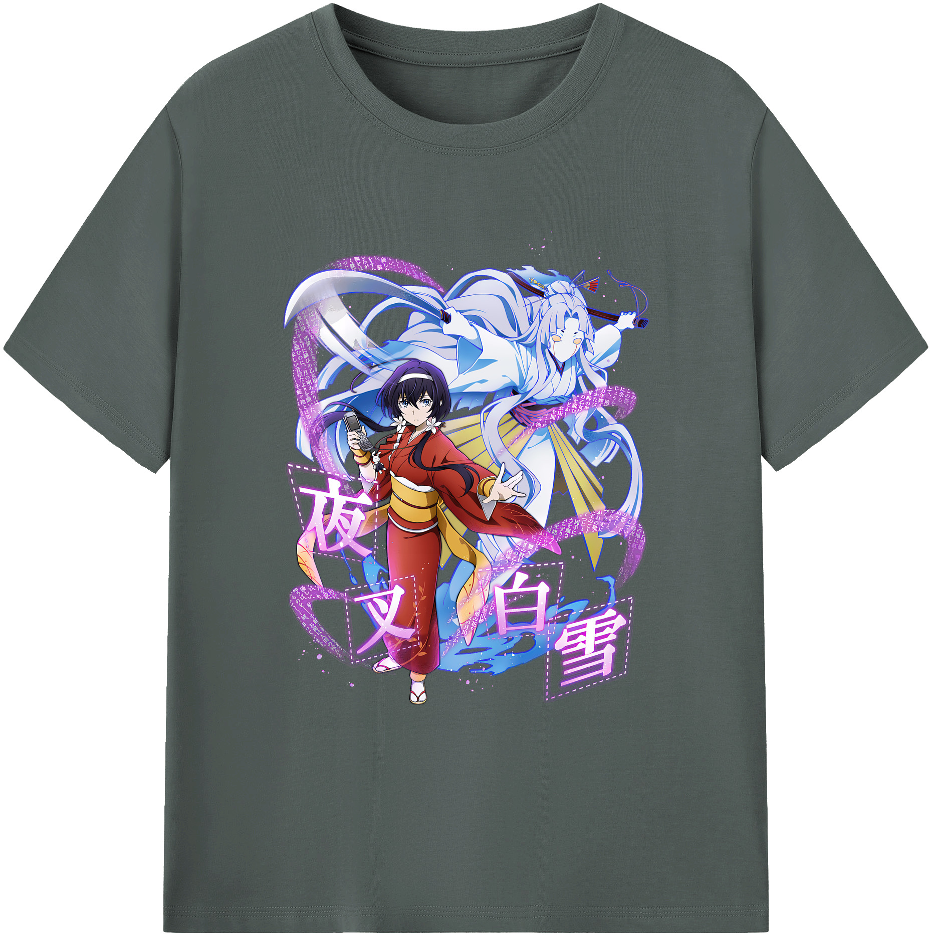 （画像用） 文豪ストレイドッグス Bungo Stray Dogs 綿100％ メンズ半袖Tシャツ｜肌触りやわらか＆通気性